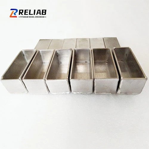 Welded Nickel Rectangular Crucible supplier Welded Nickel Rectangular Crucible supplier