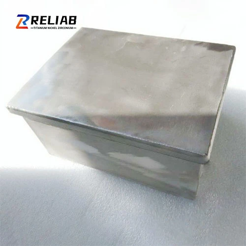 Nickel Rectangular Crucible in high quality Nickel Rectangular Crucible in high quality
