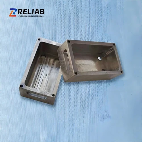 Welded Nickel Rectangular Crucible manufacturers